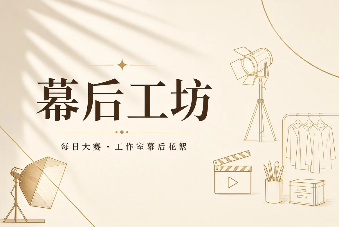每日大赛后台纪实视觉